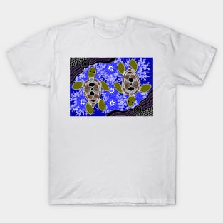 Aboriginal Art - Sea Turtles 2 T-Shirt